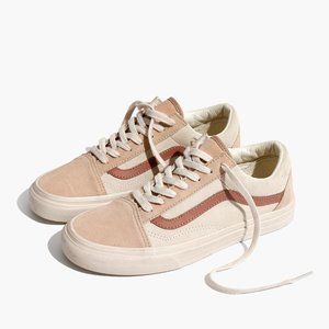 Madewell x Vans Old Skool Suede Camel Colorblock